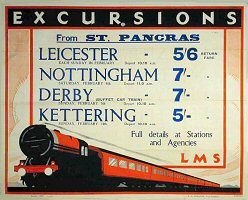 Excursions From St Pancras