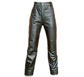 leather jean western