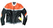 thumb retro one leather jacket