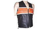 leather cruiser waistcoat