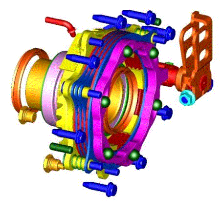 multiplate disc brake