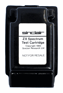 System Test ROM Cartridge - Case Front Outside