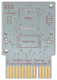 ZXC4 ROM Cartridge PCB - Front