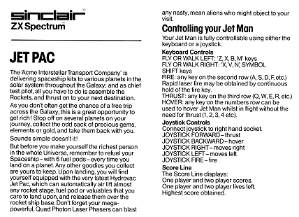 Instructions Back
