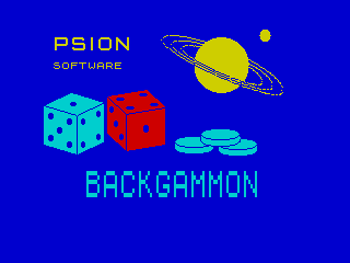 Backgammon - Title Screen