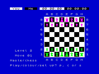 Chess - Title Screen