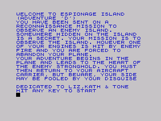 Espionage Island