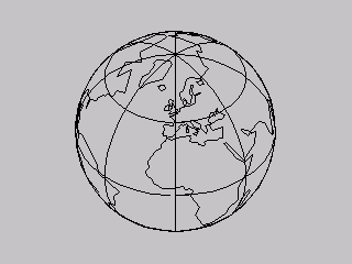 Globe ROM Cartridge Screenshot
