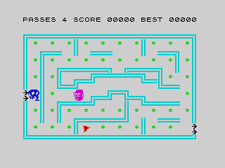 Hungry Horace - Game Screen