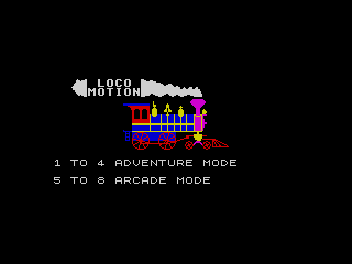 Loco Motion - Title Screen