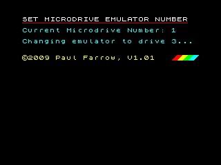 Set Drive Utility - Changing Drive Number Screenshot