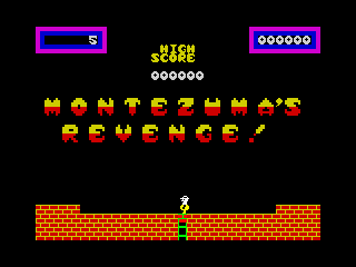 Montezuma's Revenge - Title Screen