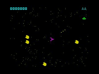 Planetoids - Game Screen