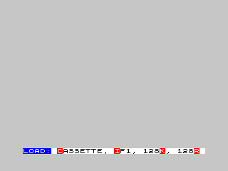 Spectrum RS232 Load Menu Screenshot
