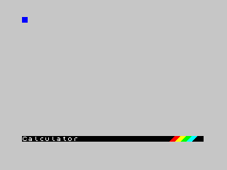 Spectrum 128 Emulator Calculator Screenshot