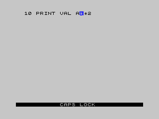 Spanish 128 Emulator Syntax Error Screenshot