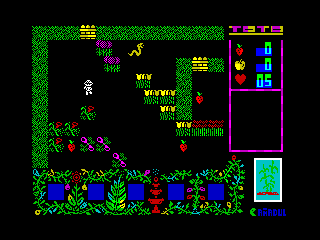 Toto ROM Cartridge Game Screenshot