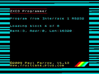 ZXC3 Flash Programming Screenshot