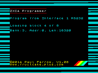 ZXC4 Flash Programming Screenshot