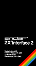 ZX Interface 2 Box Short Side
