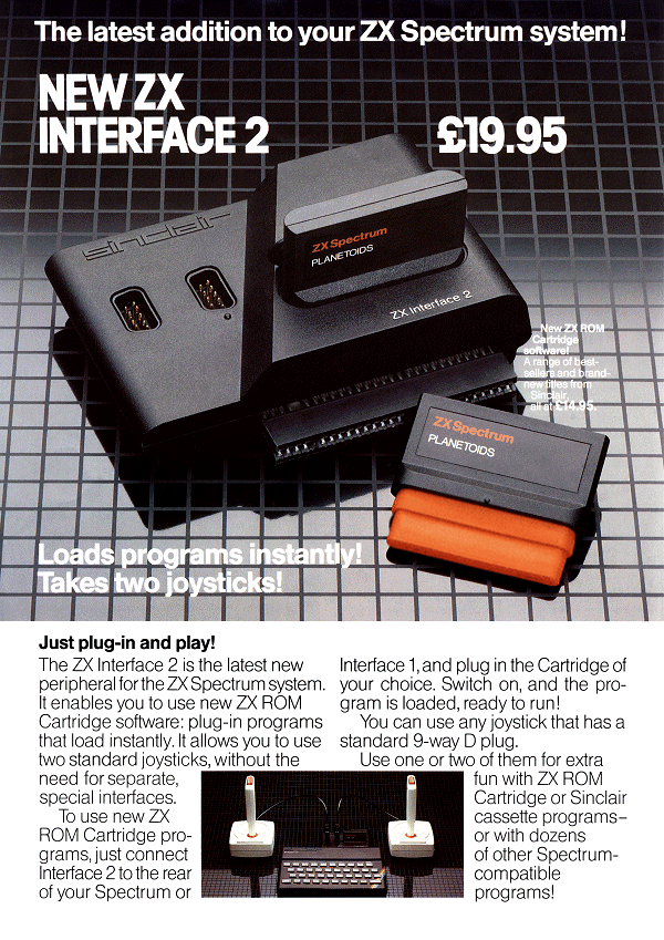 ZX Interface 2 - Leaflet #2 Front