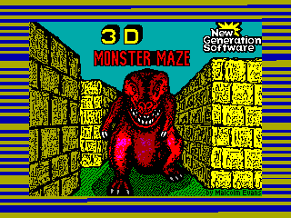 3D Monster Maze Loading Screenshot