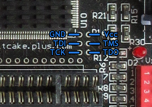 Spectra Interface JTAG Connection