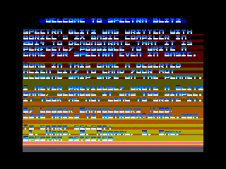 Blitz menu (Enhanced colours)