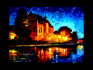 Castle Saventem (Leonid Afremov) [8x2 DE]