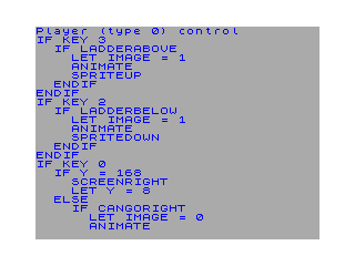 SGD Event Handler screen