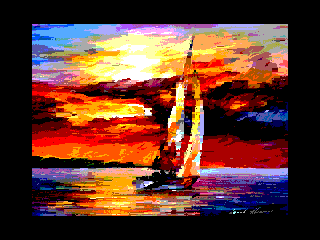 Sailing (Leonid Afremov) [8x2 DE]