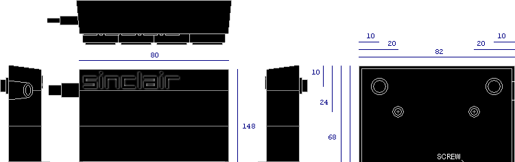Keypad Top Side Profile