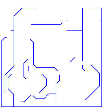 PCB Layout Bottom Layer