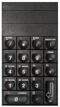 Photo Of The Keypad Front Profile