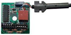 Photo Of The Keypad PCB And Cable Connection
