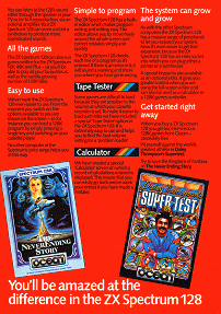 View ZX Spectrum 128 Leaflet Page 3
