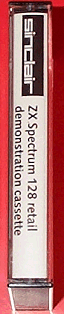 Spectrum 128 Demo Cassette Spine