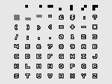 Pixel-5 Outline Font