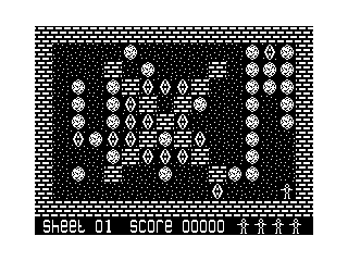 8K ROM Game Screenshot of Rock Crush 80