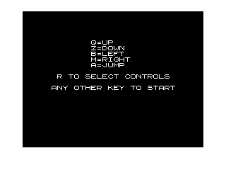4K ROM Menu Screenshot of Rocket Man