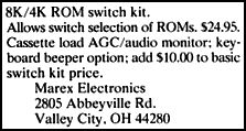 Marex Advert