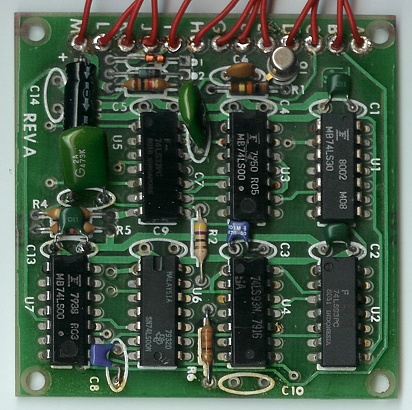 SLOW mode board - top