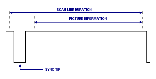 Structure of a ZX80 Scan Line