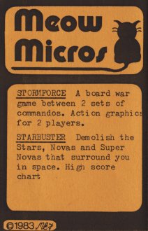 Stormforce & Starbuster Inlay
