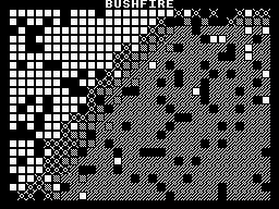 Cellular Automata - Bush Fire
