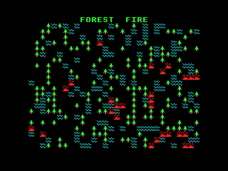 Cellular Automata - Forest Fire