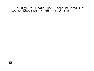 REM line containing Chroma colour I/O port machine code routines