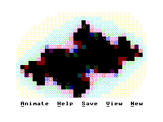Dithered Julia Set Plots