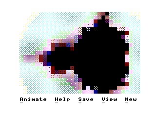 Dithered Mandelbrot Plots