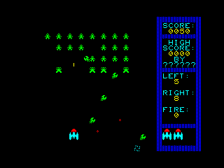 ZX81 Chroma 81 SCART Interface - Colourised Programs